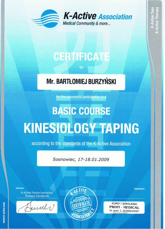 Metoda Kinesiology Taping